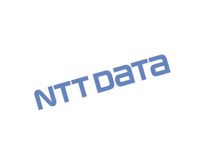 NTT Data, rotated logo