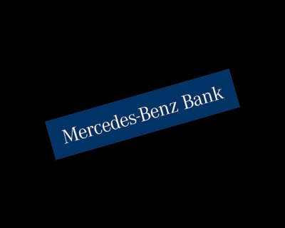 Mercedes Benz Bank, rotated logo