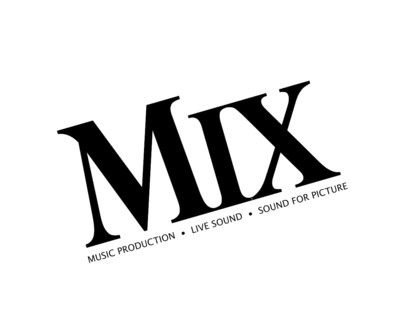 Mix magazine, rotated logo
