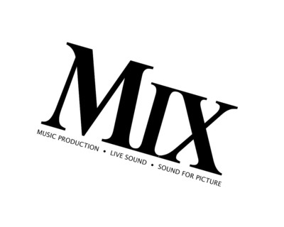 Mix magazine, rotated logo
