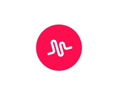 Musical. ly, rotated logo