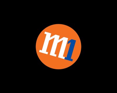 M1 Singaporean company, rotated logo