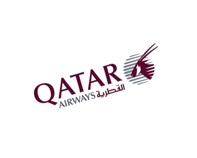 Qatar Airways, rotated logo