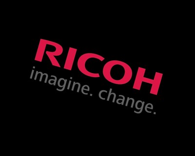 Ricoh, rotated logo