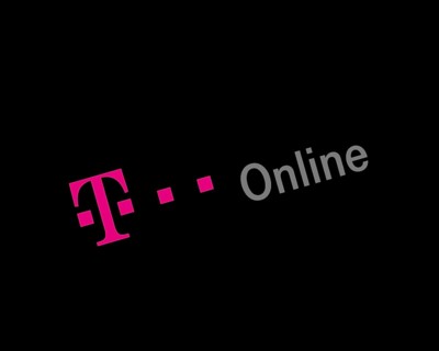 T Online, rotated logo