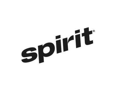 Spirit Airline, rotated logo