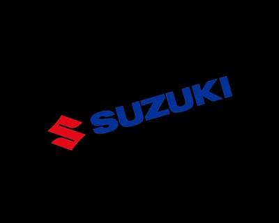 Suzuki, rotated logo