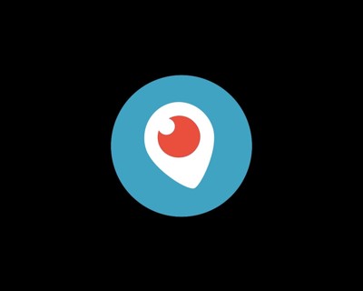 Periscope app, rotated logo