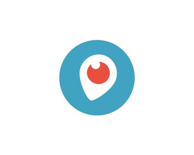 Periscope app, rotated logo