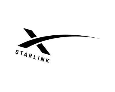Starlink satellite constellation, rotated logo