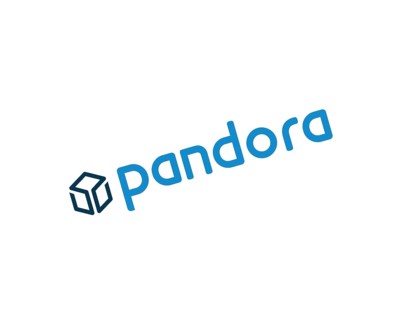 Pandora console, rotated logo