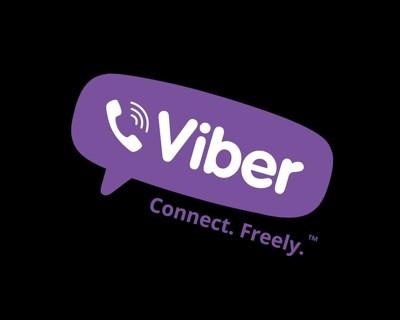 Viber, rotated logo