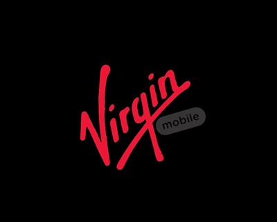 Virgin Mobile Polska, rotated logo