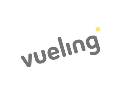 Vueling, rotated logo