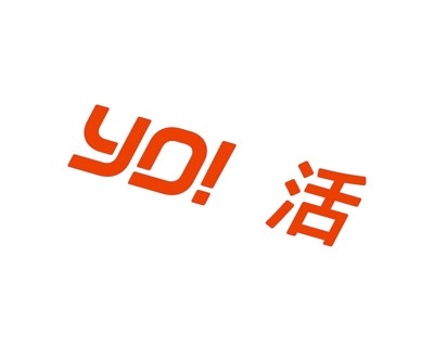 YO! sushi, rotated logo