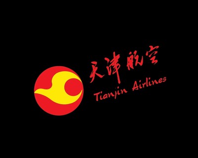 Tianjin Airline, rotated logo