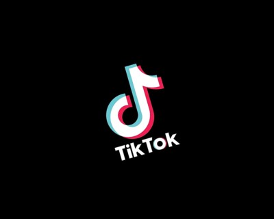 TikTok, rotated logo