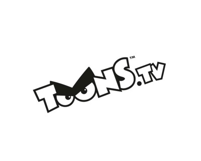 Toons. TV, rotated logo