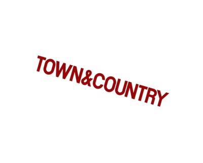Town & Country magazine, rotated logo