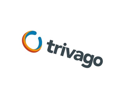 Trivago, rotated logo