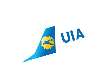 Ukraine International Airline, rotated logo