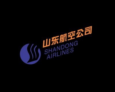 Shandong Airline, rotated logo