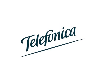 Telefonica Germany, rotated logo