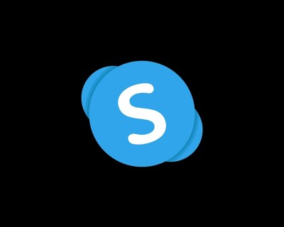 Skype, rotated logo
