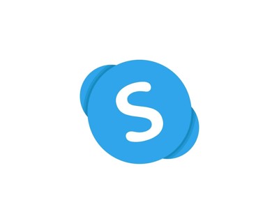 Skype, rotated logo