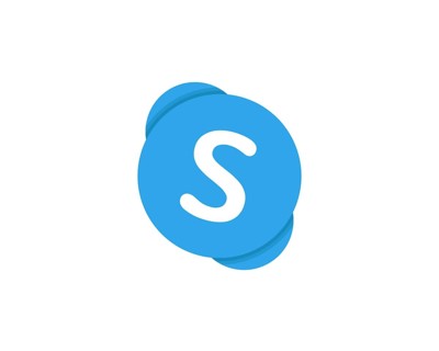 Skype, rotated logo