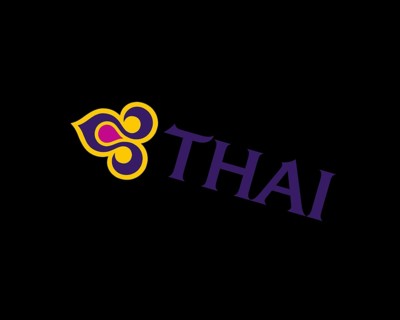 Thai Airways, rotated logo