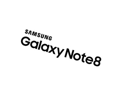 Samsung Galaxy Note 8, Rotated Logo