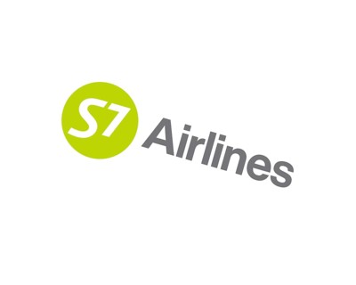 S7 Airline, rotated logo
