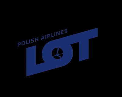 LOT Polish Airline, rotated logo