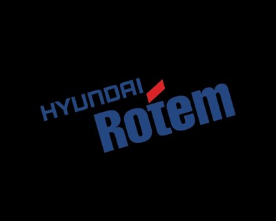 Hyundai Red Rotated Logo Black Background,