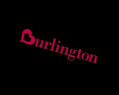 Burlington department store, rotated logo