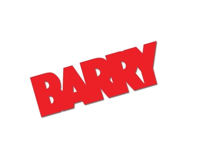 Barry TV series, rotated logo