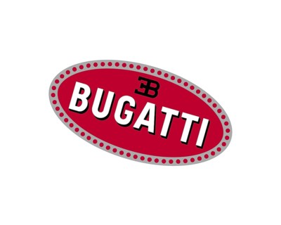 Bugatti, rotated logo