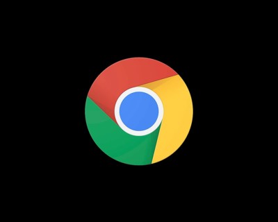 Google Chrome, rotated logo