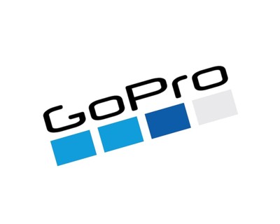 GoPro, rotated logo