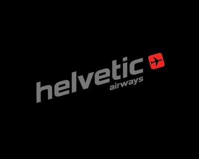 Helvetic Airways, rotated logo
