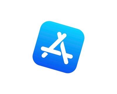 App Store iOS, rotated logo