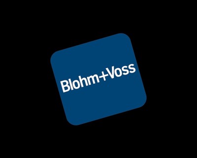 Blohm+Voss, rotated logo