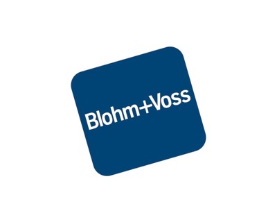 Blohm+Voss, rotated logo