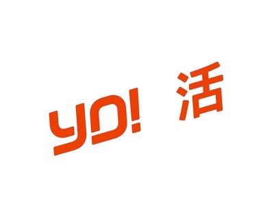 YO! sushi, rotated logo