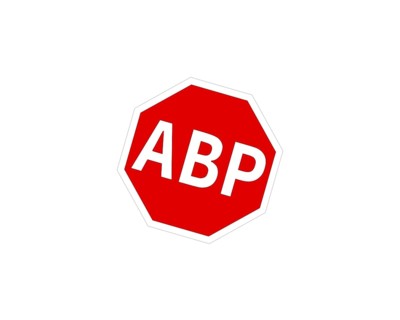 Adblock Plus, rotated logo