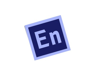 Adobe Encore, rotated logo