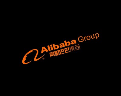 Alibaba Group, rotated logo