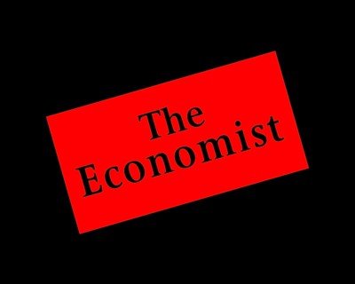 The Economist, rotated logo