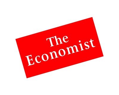 The Economist, rotated logo
